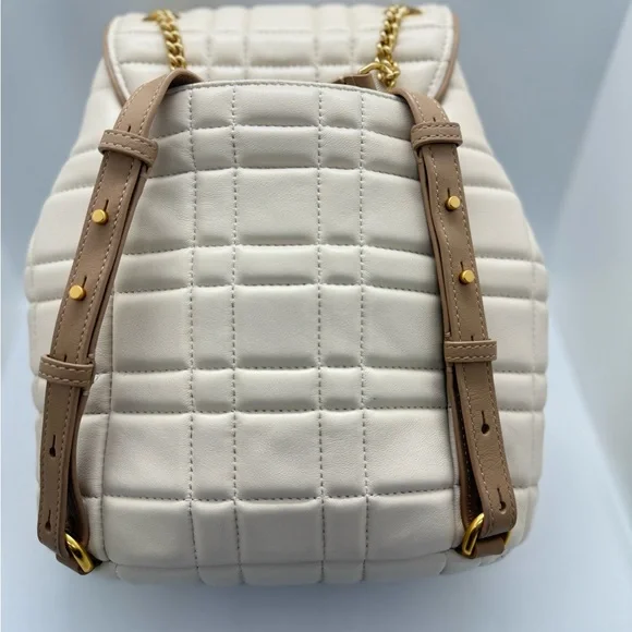 Kate Spade Evelyn Quilted Small Backpack in Ivory - Picture 5 of 12